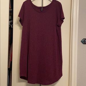 Short T-shirt dress
